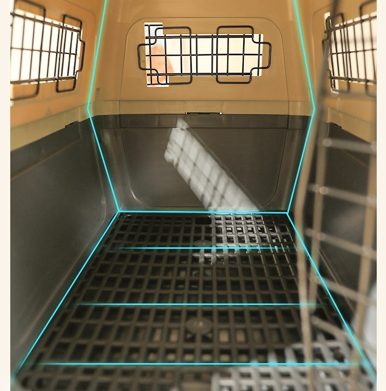 67CM Plastic Airline Travel Cage/Carrier/Crate