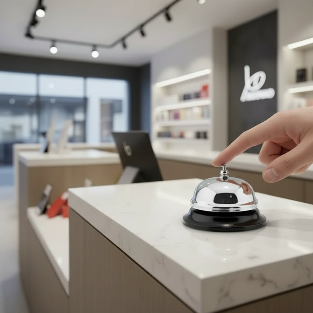 Hotel Counter Desk Shop Bell Metal Reception Restaurant Kitchen Service Call