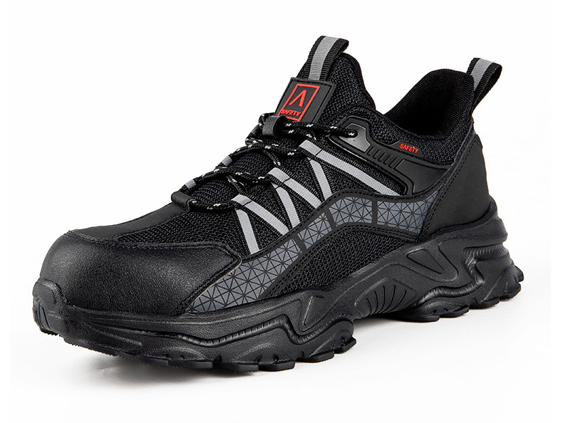 Steel Toe Work Shoes Safety Sneakers Industrial Shoes Lightweight Puncture Proof