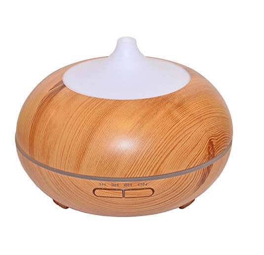 Wood grain aroma diffuser