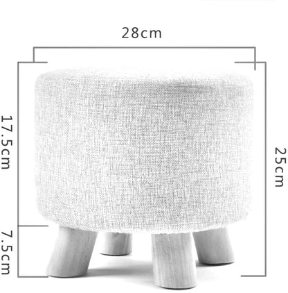 Ottoman Footstool Stool Round Foot Stool