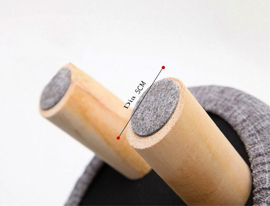 Ottoman Footstool Stool Round Foot Stool - The Shopsite