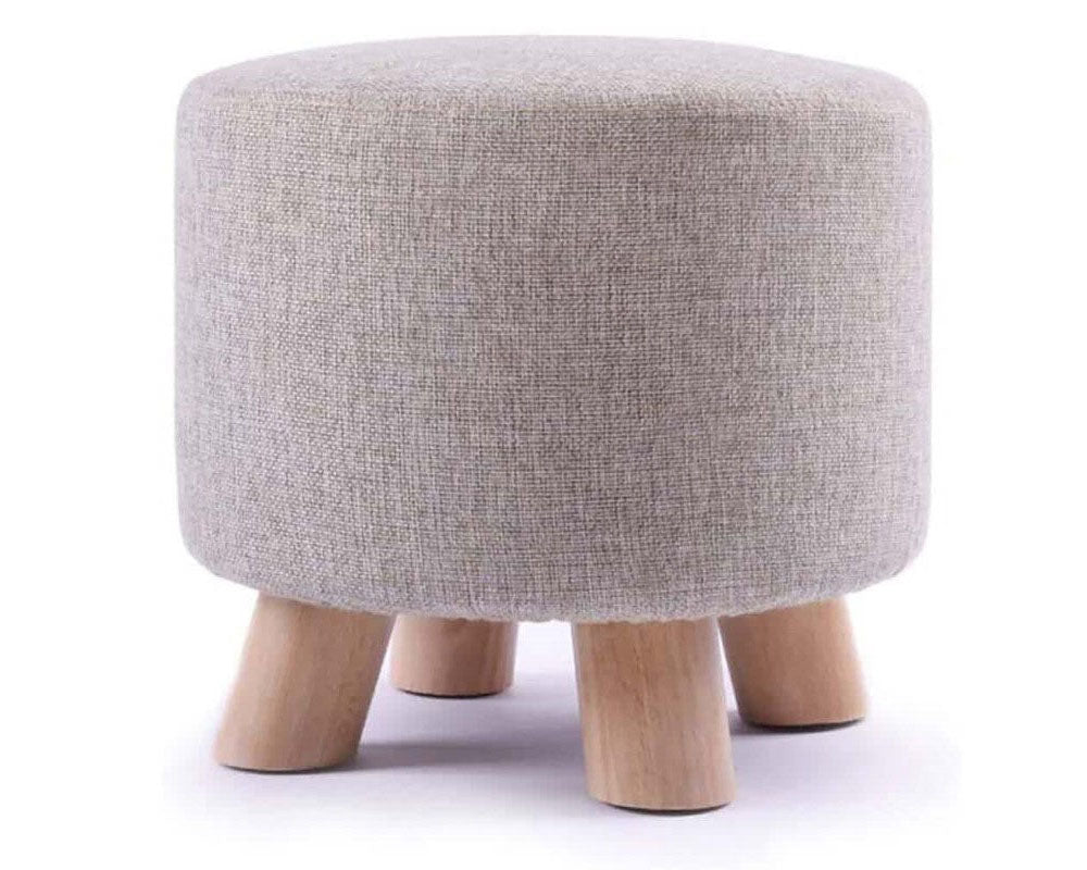 Ottoman Footstool Stool Round Foot Stool