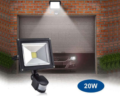 Motion sensor flood light