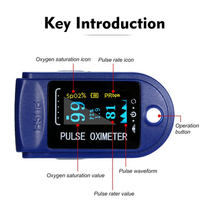 Oximeter Pulse Oxygen Monitor