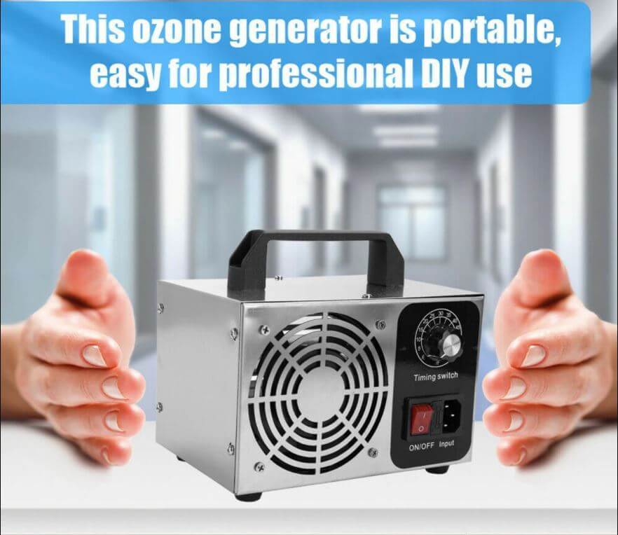 5G Ozone Generator Machine Air Filter Purifier Fan - The Shopsite
