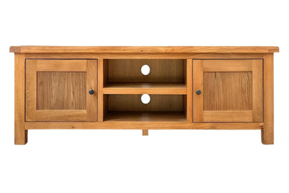 Oak Entertainment Unit - 1500mm