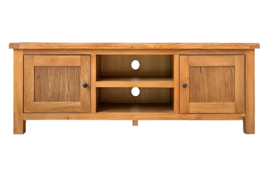 Oak Entertainment Unit - 1500mm