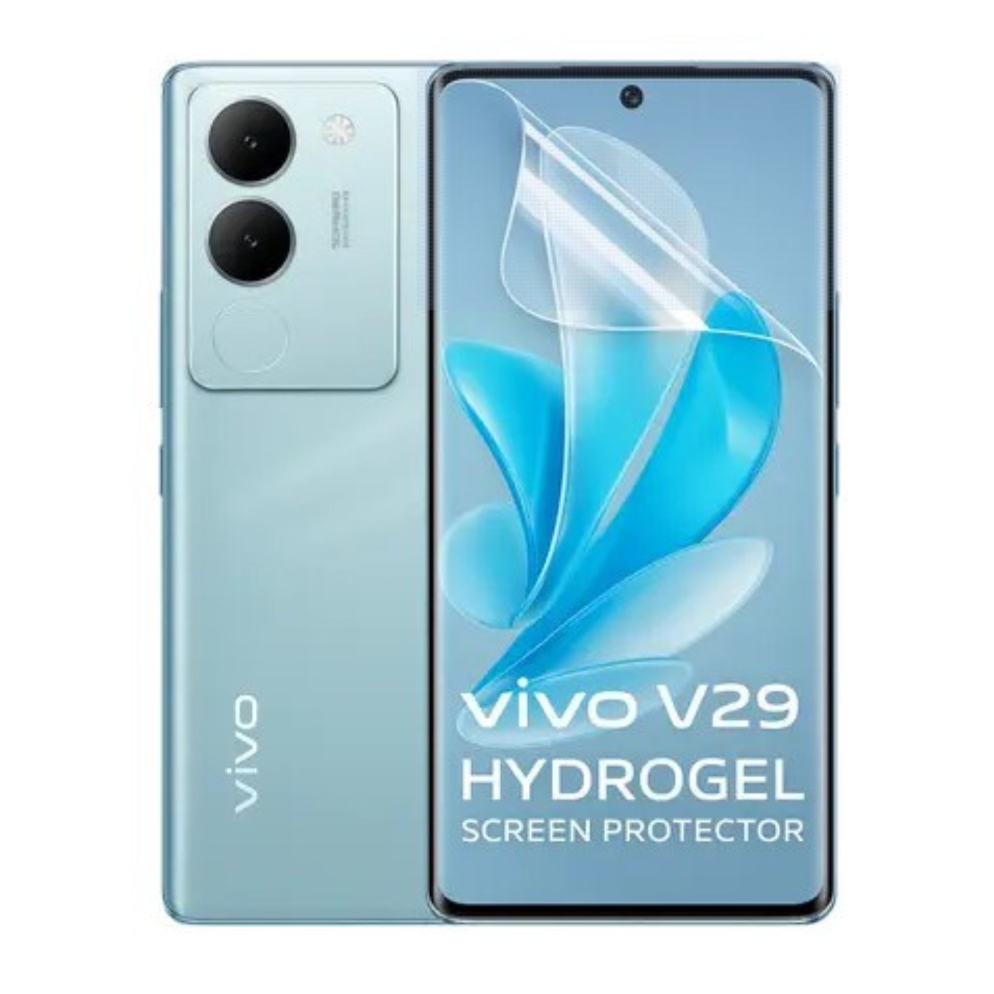 Hydrogel Screen Protector for Vivo V29 (Pack of 2)