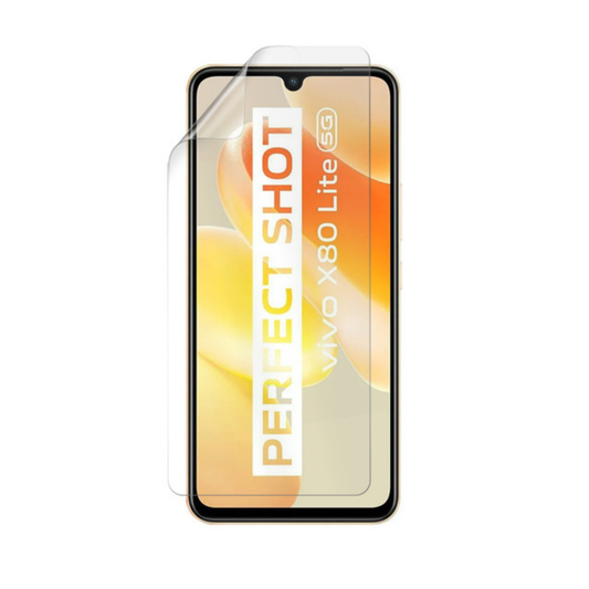 Hydrogel Screen Protector for Vivo X80 Lite (Pack of 2)