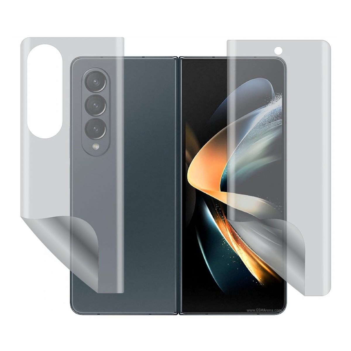 Back Hydrogel Protector for Samsung Galaxy Z Fold4 (Pack of 2)