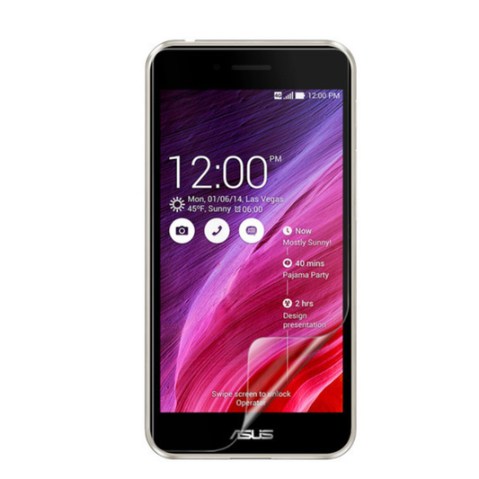 Hydrogel Screen Protector for Asus PadFone S (Pack of 2)