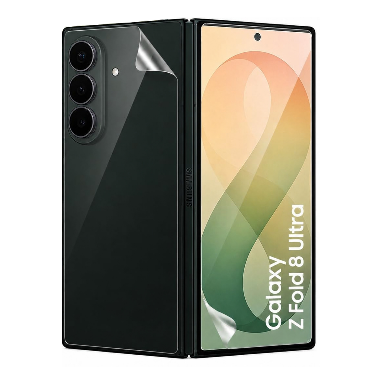 Back Hydrogel Protector for Samsung Galaxy Z Fold8 Ultra (Pack of 2)