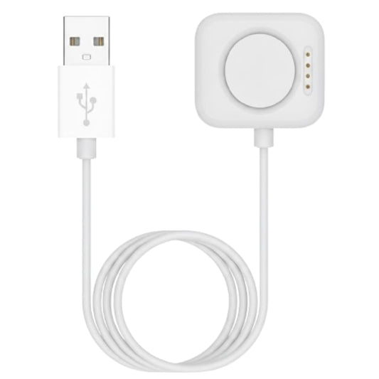 USB-A Magnetic Charger Cable OnePlus Watch (OnePlus Watch 2 / Watch 2R / Watch 3) (White) 1m