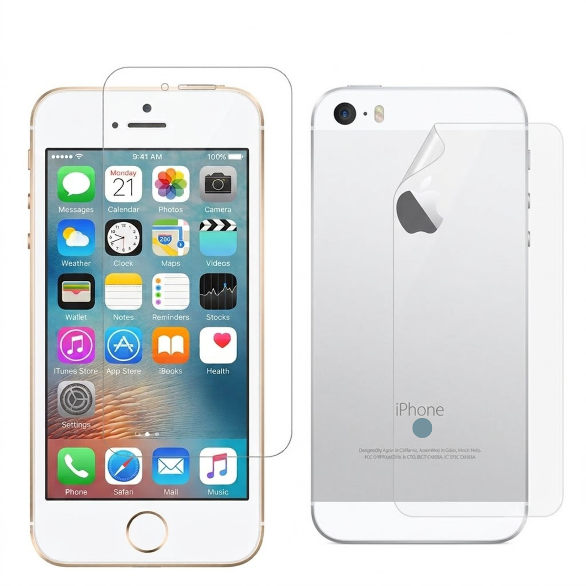 Hydrogel Screen Protector for iPhone 5 (Screen & Back)