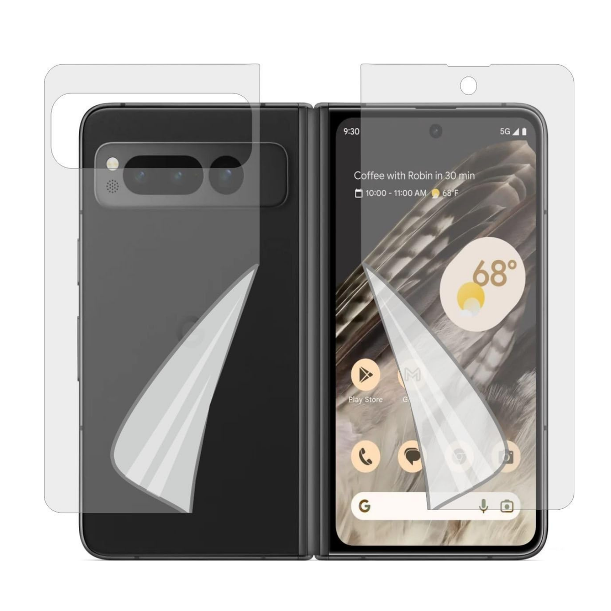 Back Hydrogel Protector for Google Pixel Fold