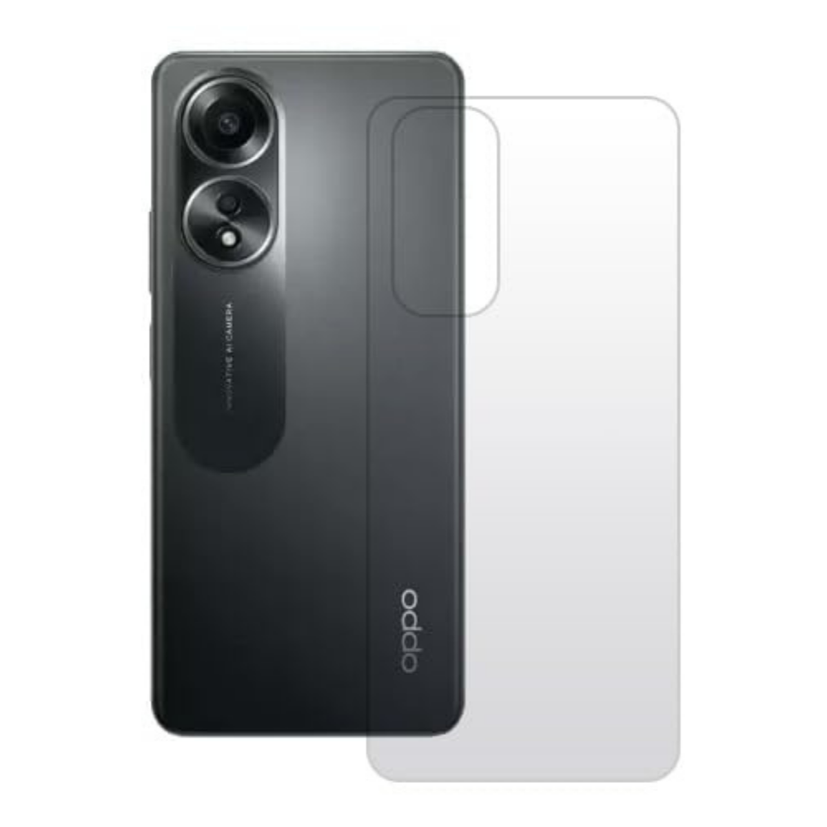 Back Hydrogel Protector for Oppo A78 (Pack of 2)