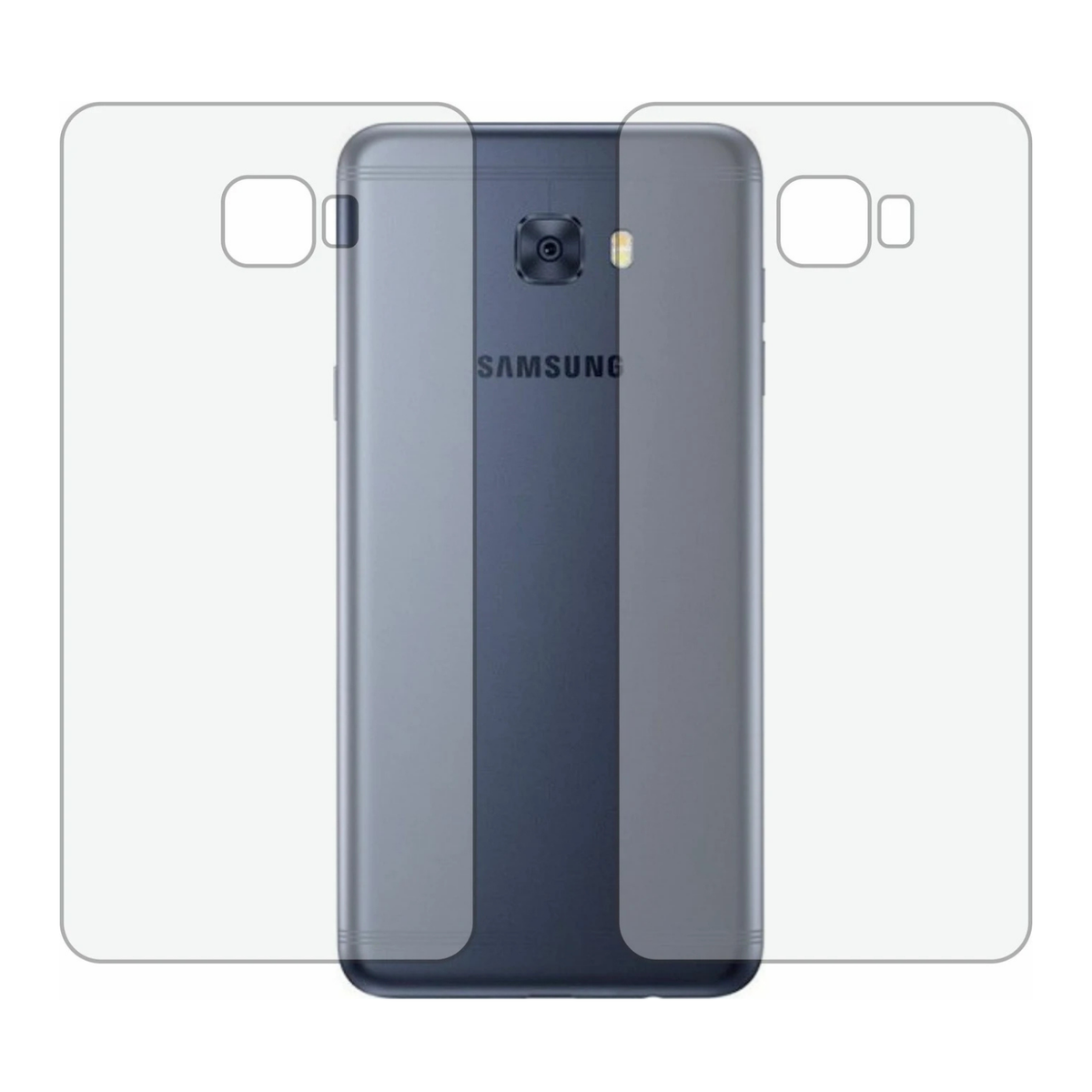 Back Hydrogel Protector for Samsung Galaxy C7 (Pack of 2)
