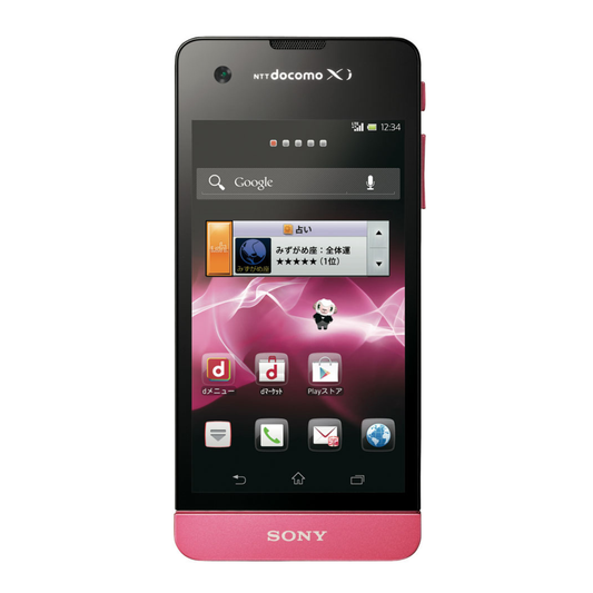 Hydrogel Screen Protector for Sony Xperia SX SO-05D (Pack of 2)