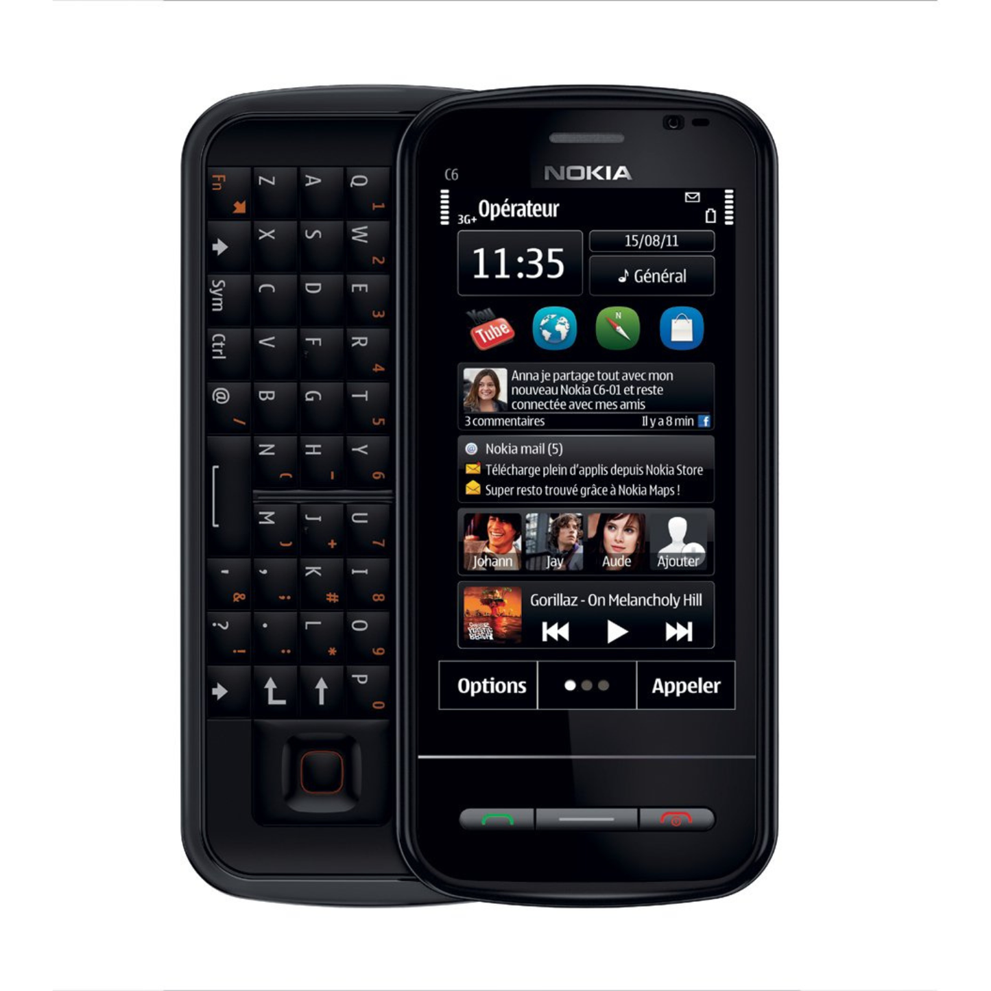 Hydrogel Screen Protector for Nokia C6 (Pack of 2)