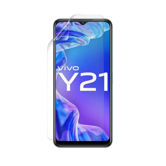 Hydrogel Screen Protector for Vivo Y21 (Pack of 2)