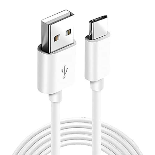 Charger Cable for Google Phones USB-A to USB-C (White) 1m