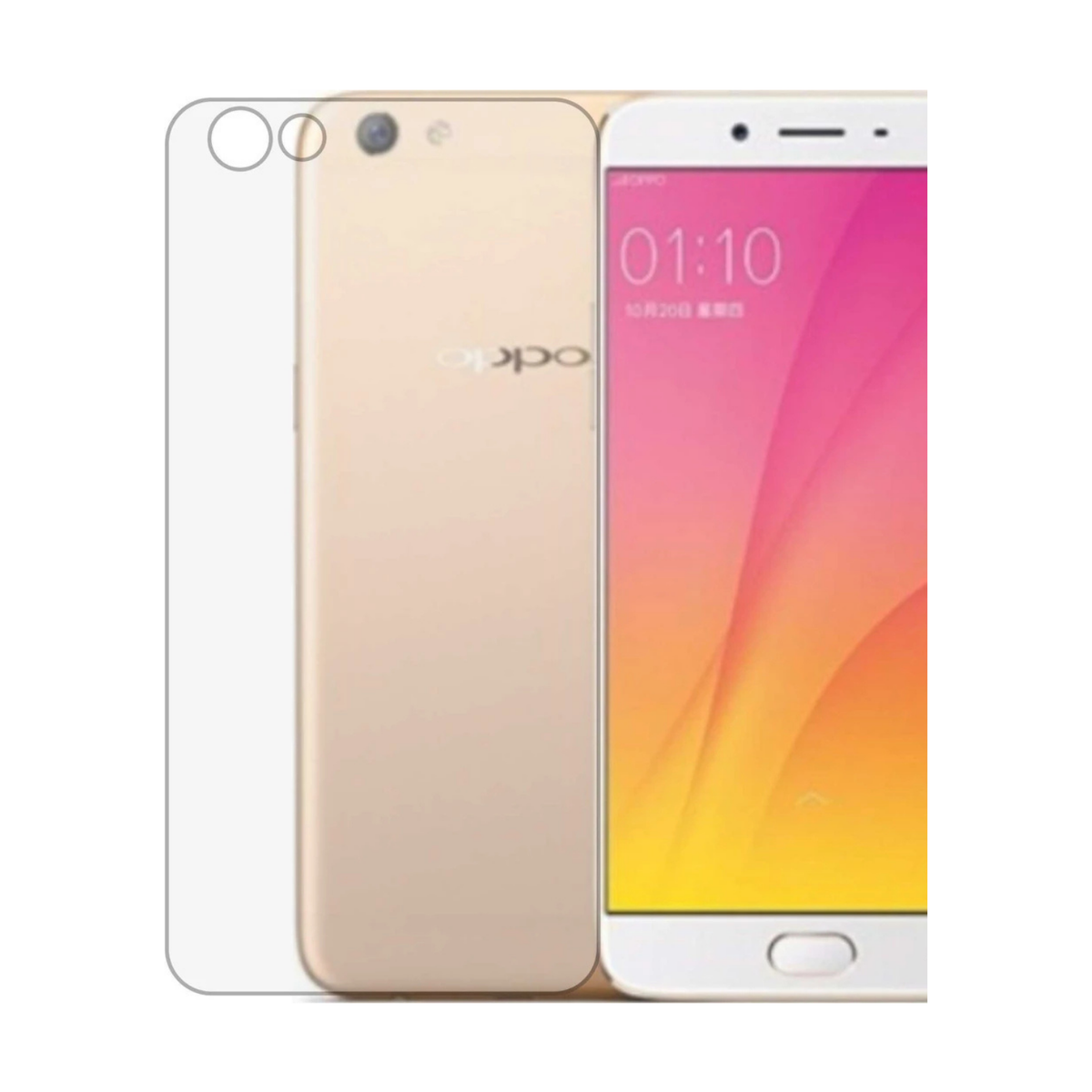 Back Hydrogel Protector for Oppo R9s