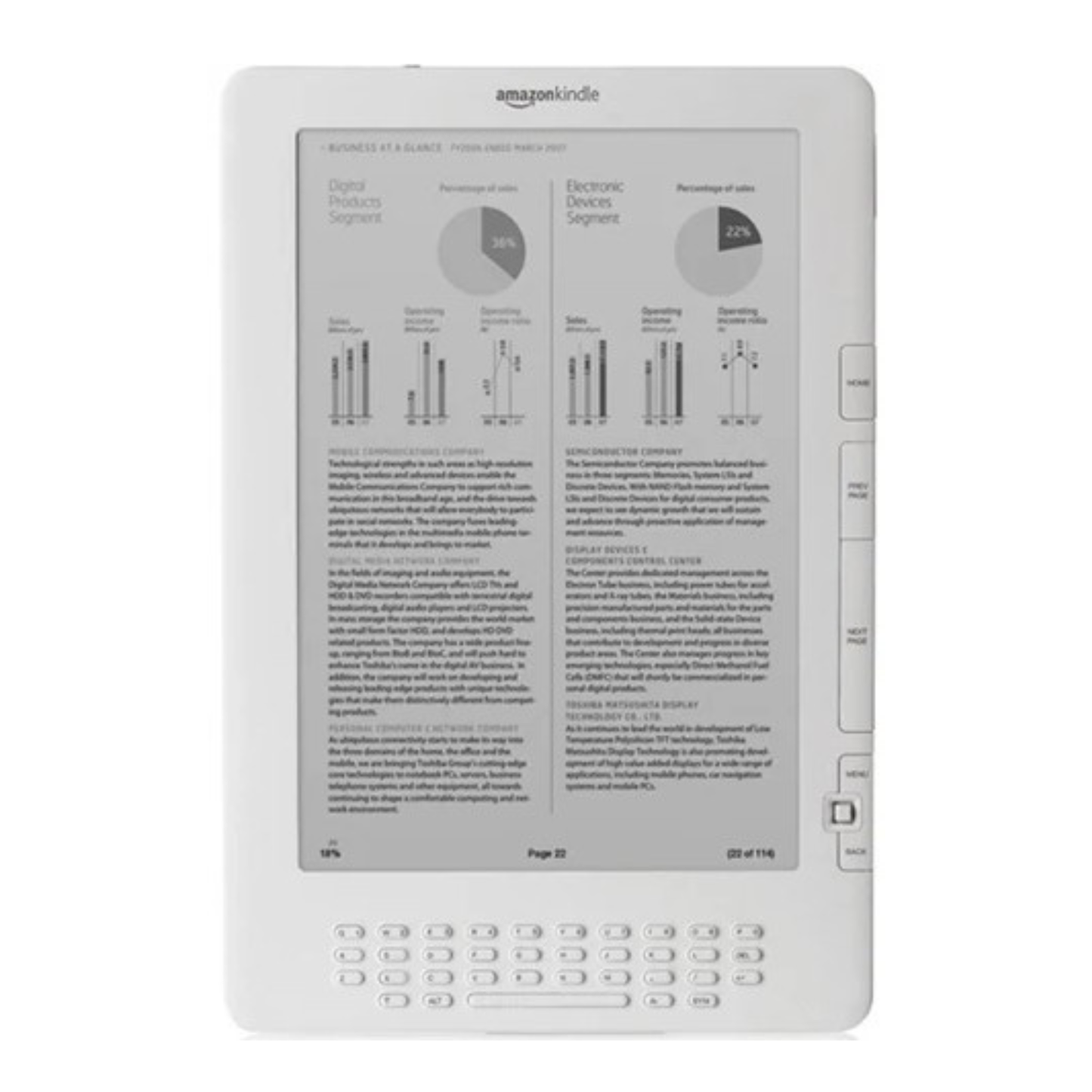 Hydrogel Screen Protector for Kindle DX (Pack of 2)