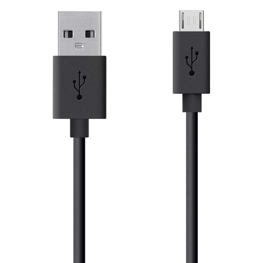 USB-A to micro-USB Charger Cable for Nokia Phones (Black) 1m