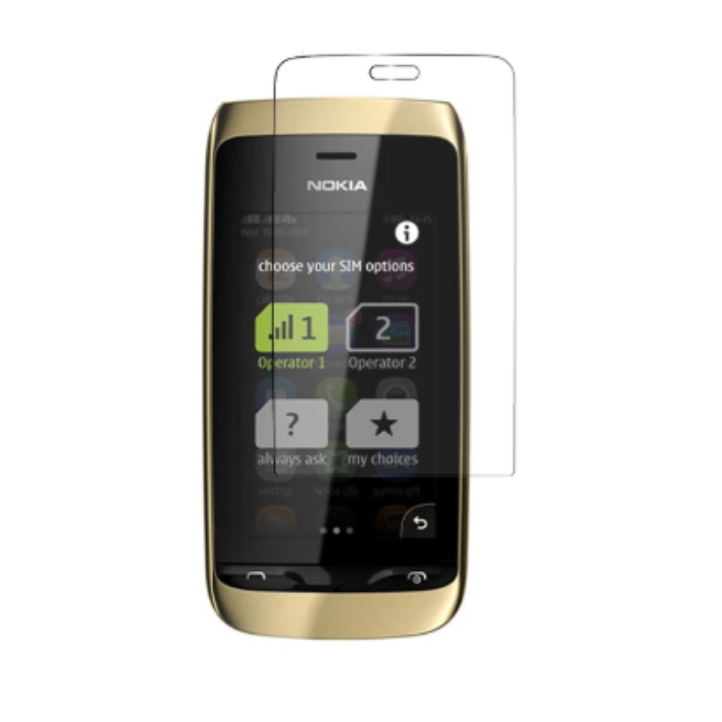 Hydrogel Screen Protector for Nokia Asha 310