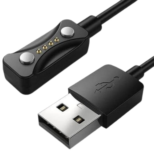 USB-A Magnetic Smartwatch Charger Cable for Polar – (Pacer / Pacer Pro / Vantage V3 / Ignite 3) (Black) 1m