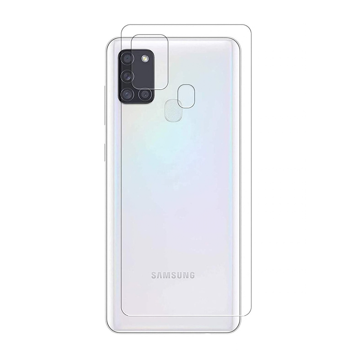 Back Hydrogel Protector for Samsung Galaxy A21S (Pack of 2)
