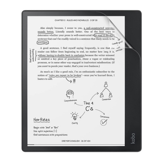 Hydrogel Screen Protector for Kobo Elipsa (Pack of 2)