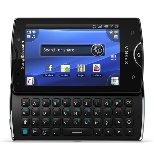 Hydrogel Screen Protector for Sony Ericsson Xperia mini Pro