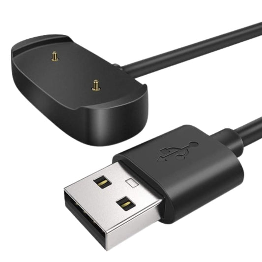 USB-A Magnetic Charger Cable for Amazfit Watch (GTR2/GTS2/Bip U/Bip 3) (Black) 1m