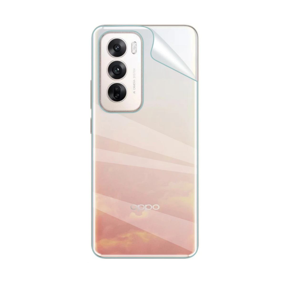 Back Hydrogel Protector for Oppo Reno12 (Pack of 2)