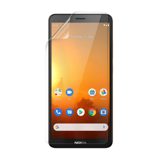 Hydrogel Screen Protector for Nokia C3 (Pack of 2)