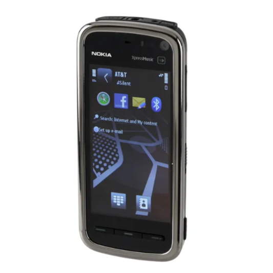 Hydrogel Screen Protector for Nokia 5800 Navigation Edition (Pack of 2)