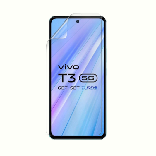 Hydrogel Screen Protector for Vivo T3 5G (Pack of 2)