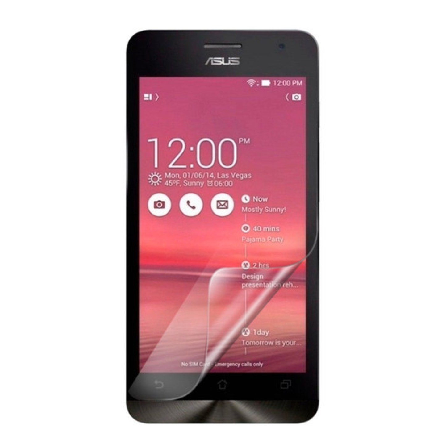 Hydrogel Screen Protector for Asus Zenfone 5 A500KL