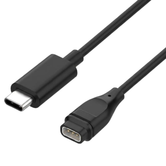 USB‑C Charging Adapter for COROS Pace 4 / Apex 4 / Nomad (Black) 1m