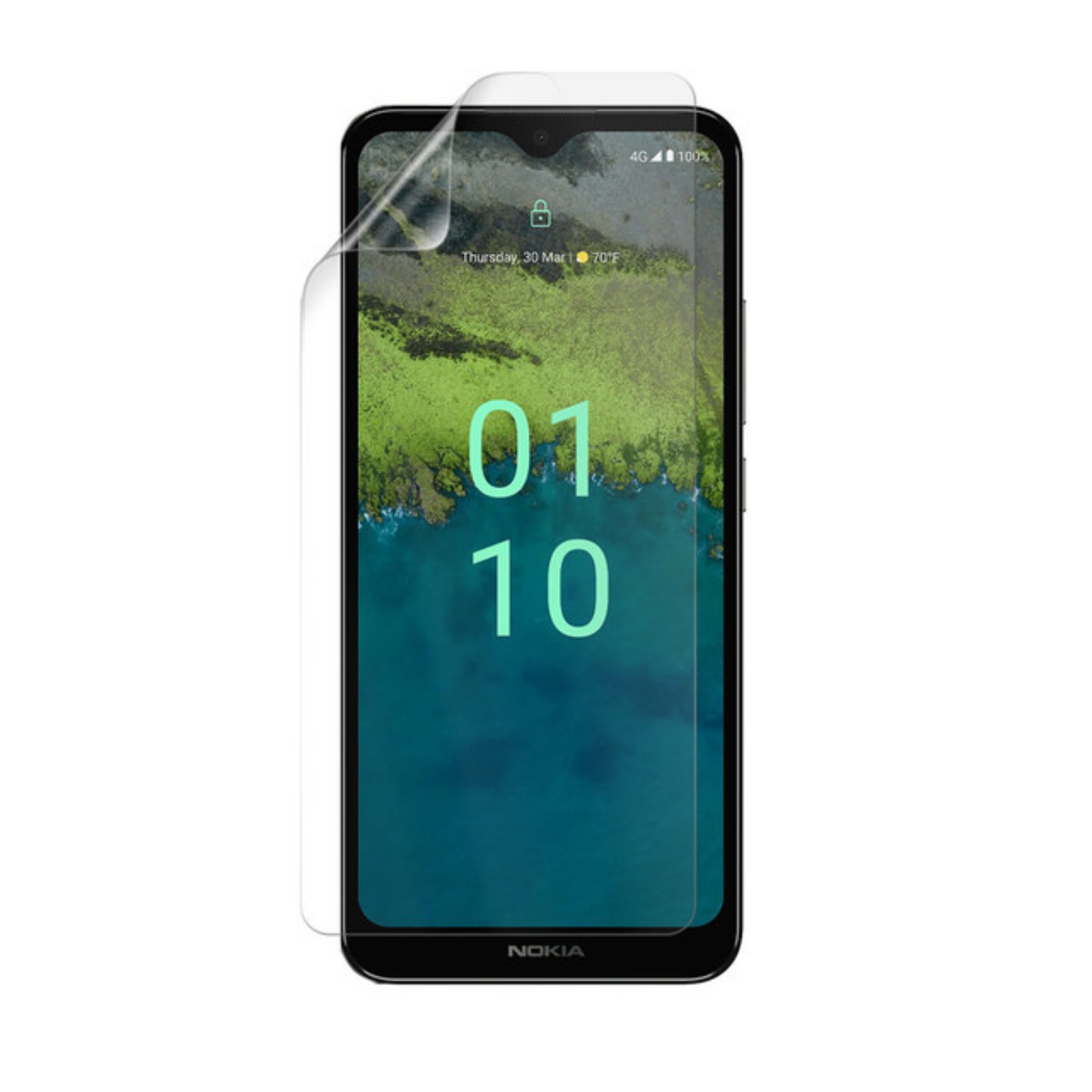 Hydrogel Screen Protector for Nokia C110 (Pack of 2)