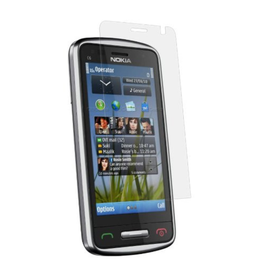 Hydrogel Screen Protector for Nokia C6-01