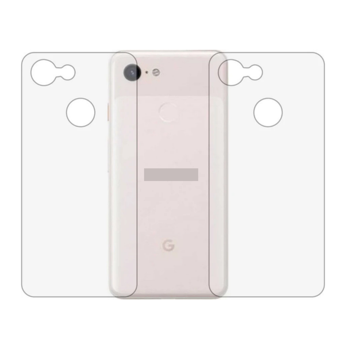 Back Hydrogel Protector for Google Pixel 3 XL (Pack of 2)