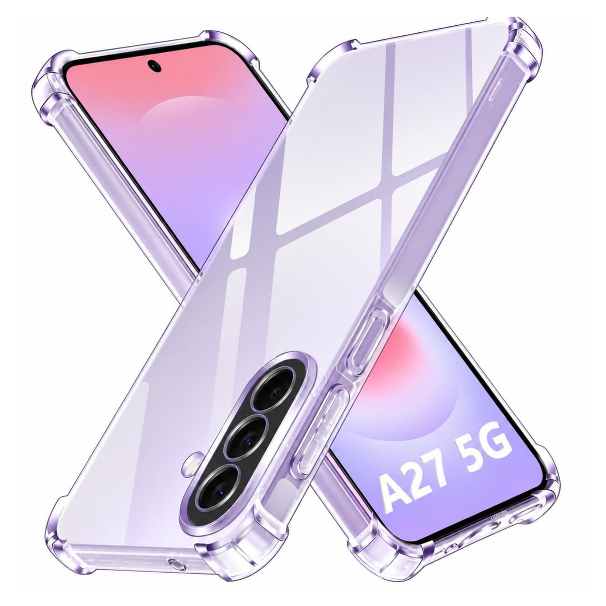 Silicone case for Samsung A27 (Clear)