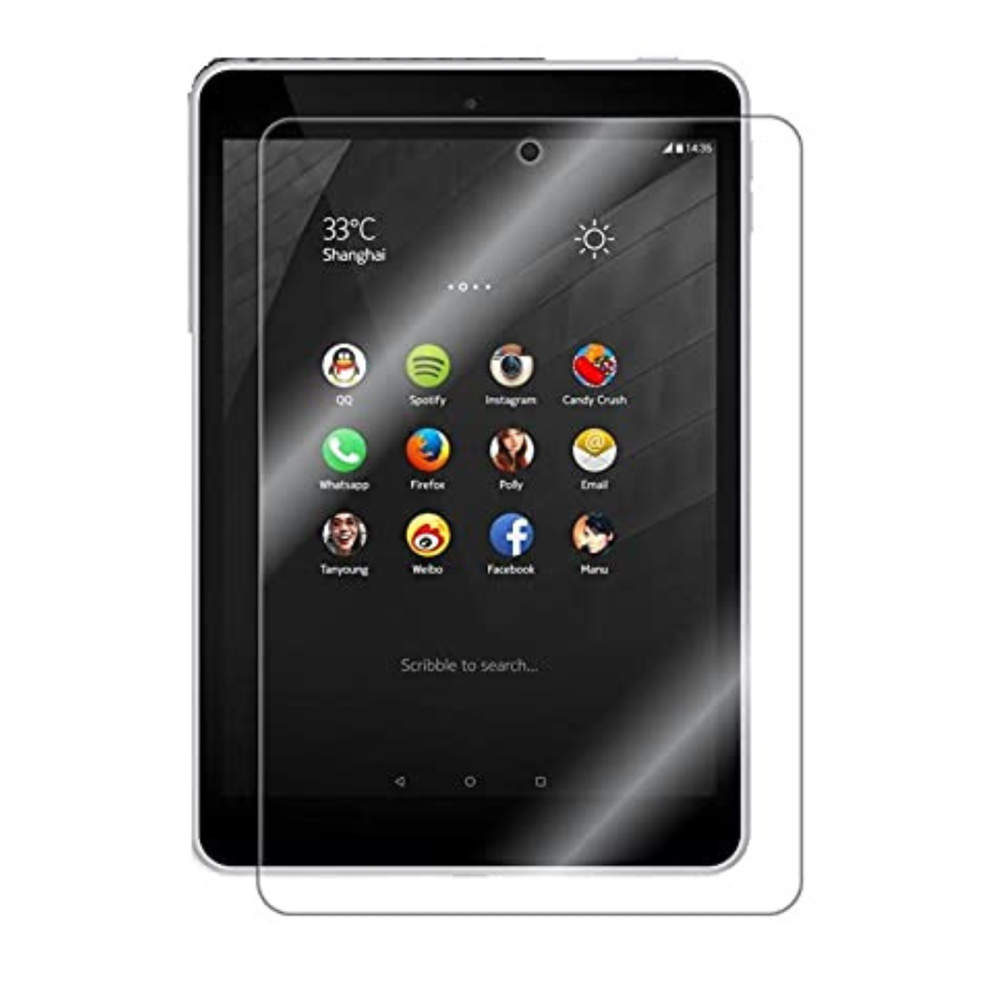 Hydrogel Screen Protector for Nokia N1 Tablet