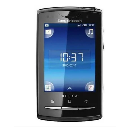 Hydrogel Screen Protector for Sony Xperia X10 mini pro (Pack of 2)
