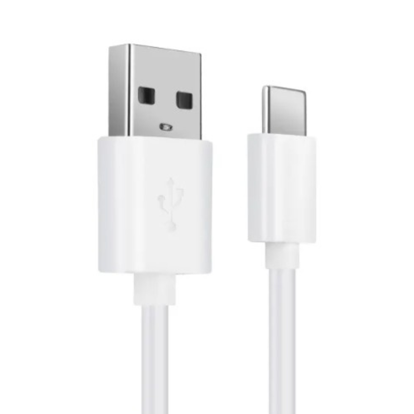 Charger Cable for Motorola Phones USB-A to USB-C (White) 1m