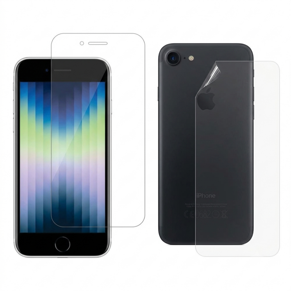Hydrogel Screen Protector for iPhone SE (3rd gen) (Screen & Back)
