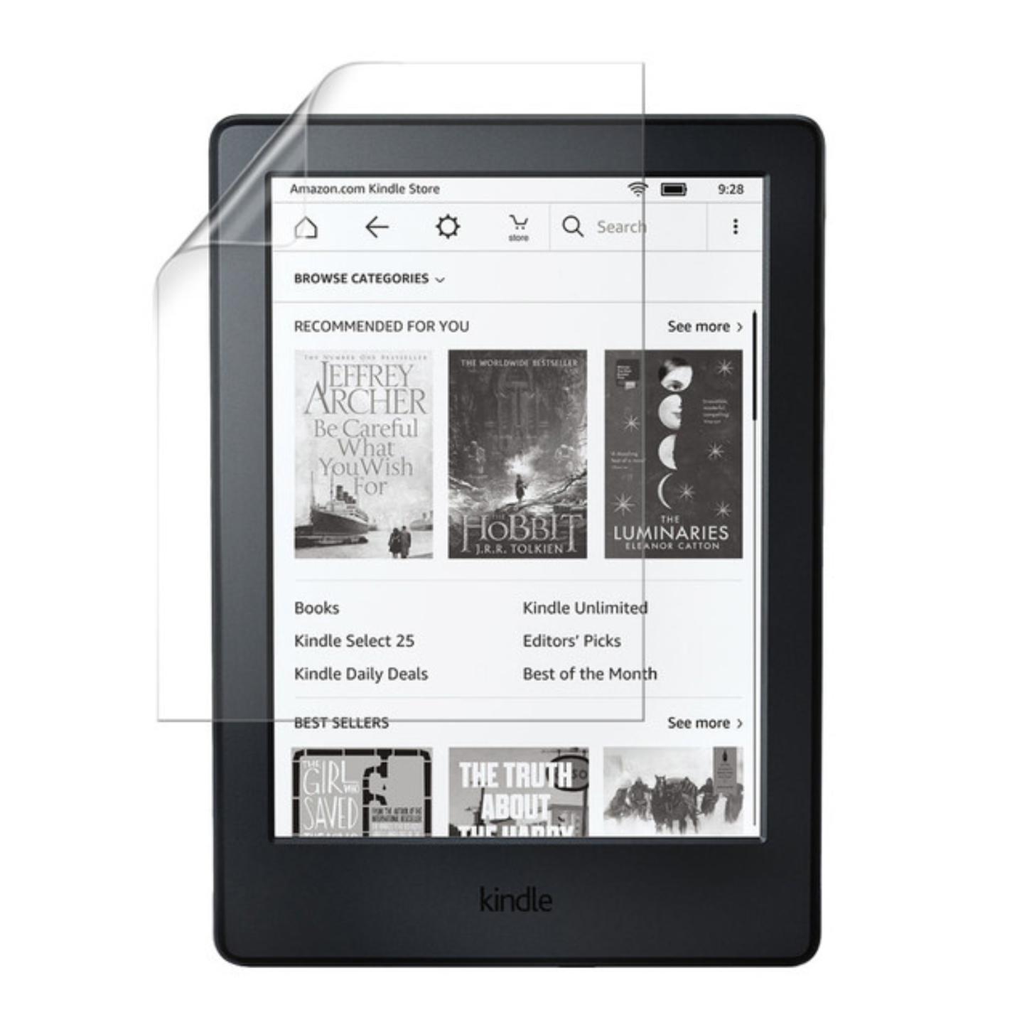 Hydrogel Screen Protector for Kindle 8 (Pack of 2)
